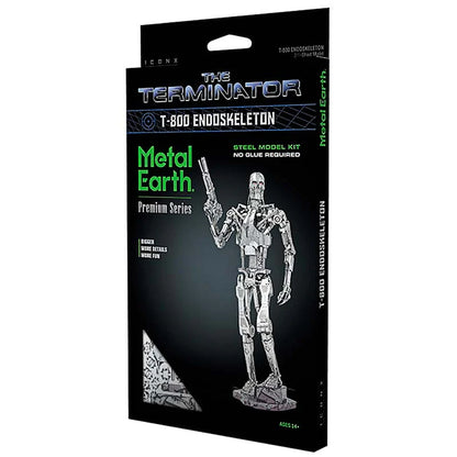 Terminator T800 Endoesqueleto Premium Metal Earth